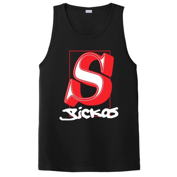 Sickos Store Sickos Serif PosiCharge Competitor Tank