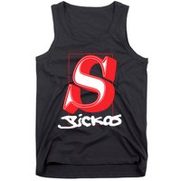 Sickos Store Sickos Serif Tank Top