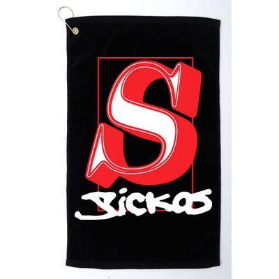 Sickos Store Sickos Serif Golf Towel
