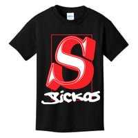 Sickos Store Sickos Serif Kids T-Shirt
