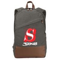Sickos Store Sickos Serif Cotton Canvas Backpack