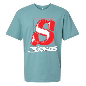 Sickos Store Sickos Serif Sueded Cloud Jersey T-Shirt