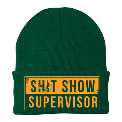 Shit Show Supervisor Knit Cap Winter Beanie