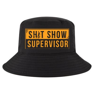 Shit Show Supervisor Cool Comfort Performance Bucket Hat