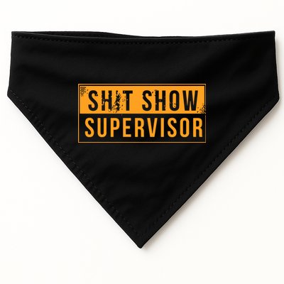Shit Show Supervisor USA-Made Doggie Bandana