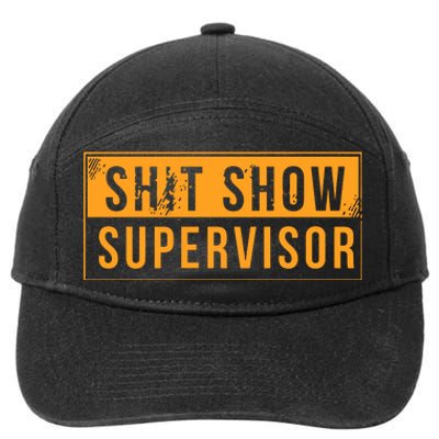 Shit Show Supervisor 7-Panel Snapback Hat