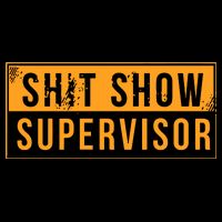 Shit Show Supervisor Drawstring Bag