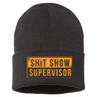 Shit Show Supervisor Sustainable Knit Beanie