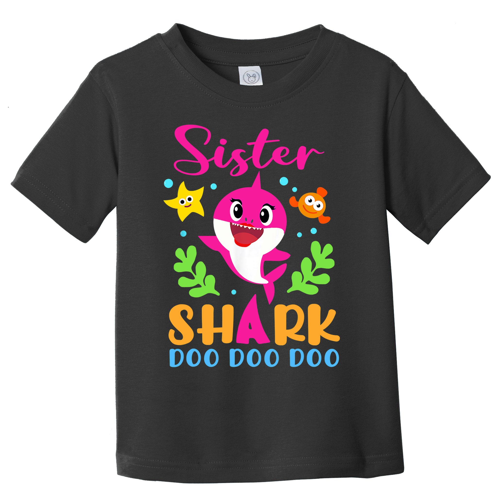 Sister Shark Shirt Sister Shark Lover Family Mother's Day Toddler T-Shirt