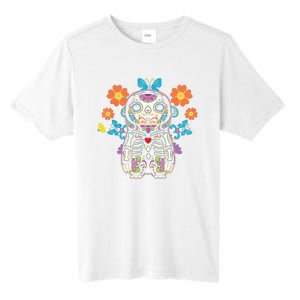 Sloth Sugar Skull Mexico Calavera Dia De Los Muertos Tall Fusion ChromaSoft Performance T-Shirt