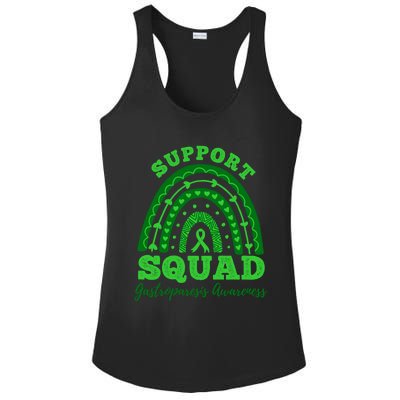 Support Squad Stomach Paralysis Gastroparesis Awareness Gift Ladies PosiCharge Competitor Racerback Tank