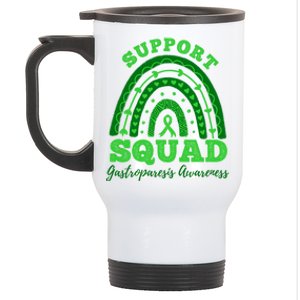 Support Squad Stomach Paralysis Gastroparesis Awareness Gift Stainless Steel Travel Mug