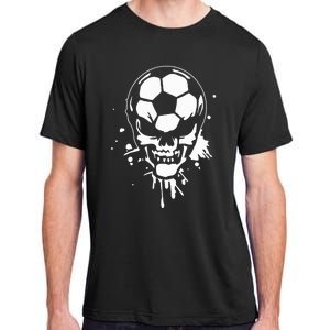 Soccer Skeleton Adult ChromaSoft Performance T-Shirt