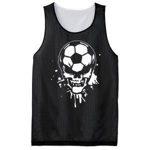 Soccer Skeleton Mesh Reversible Basketball Jersey Tank