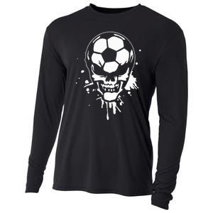 Soccer Skeleton Cooling Performance Long Sleeve Crew