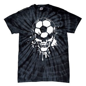 Soccer Skeleton Tie-Dye T-Shirt