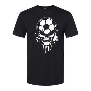 Soccer Skeleton Softstyle CVC T-Shirt