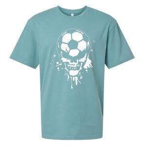 Soccer Skeleton Sueded Cloud Jersey T-Shirt