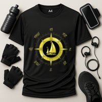 Sailing Ship Sailor Sailboat Sail Windsurfer Craft Wingsail Cooling Performance Crew T-Shirt