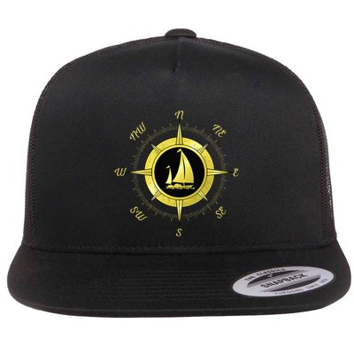 Sailing Ship Sailor Sailboat Sail Windsurfer Craft Wingsail Flatbill Hat