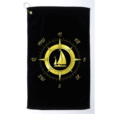Sailing Ship Sailor Sailboat Sail Windsurfer Craft Wingsail Golf Towel