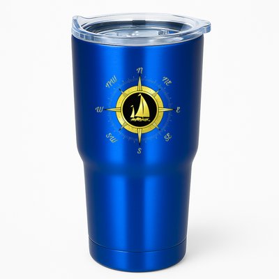 Sailing Ship Sailor Sailboat Sail Windsurfer Craft Wingsail Tumbler