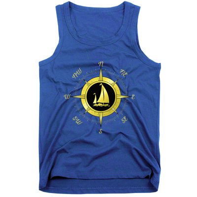 Sailing Ship Sailor Sailboat Sail Windsurfer Craft Wingsail Tank Top