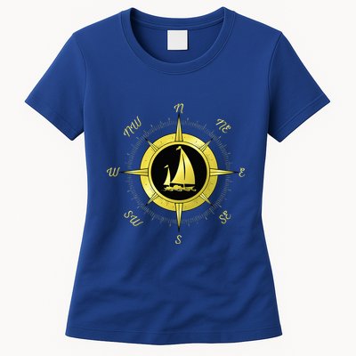 Sailing Ship Sailor Sailboat Sail Windsurfer Craft Wingsail Womens T-Shirt