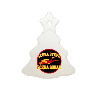 Scuba Steve Squad Ceramic Tree Ornament