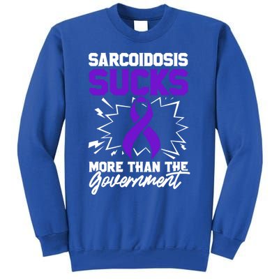 Sarcoidosis Survivor Sucks Awareness Warrior Gift Tall Sweatshirt