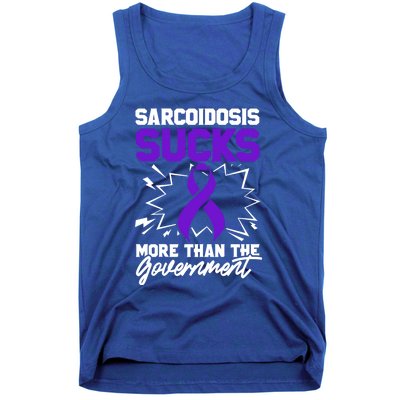 Sarcoidosis Survivor Sucks Awareness Warrior Gift Tank Top