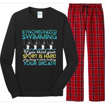 Synchronized Swimming Synchro Swimmer Artistic Long Sleeve Pajama Set