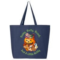 Sassy Salty Sweet And A Little Nutty Funny Candies Pumpkin Buckets 25L Jumbo Tote