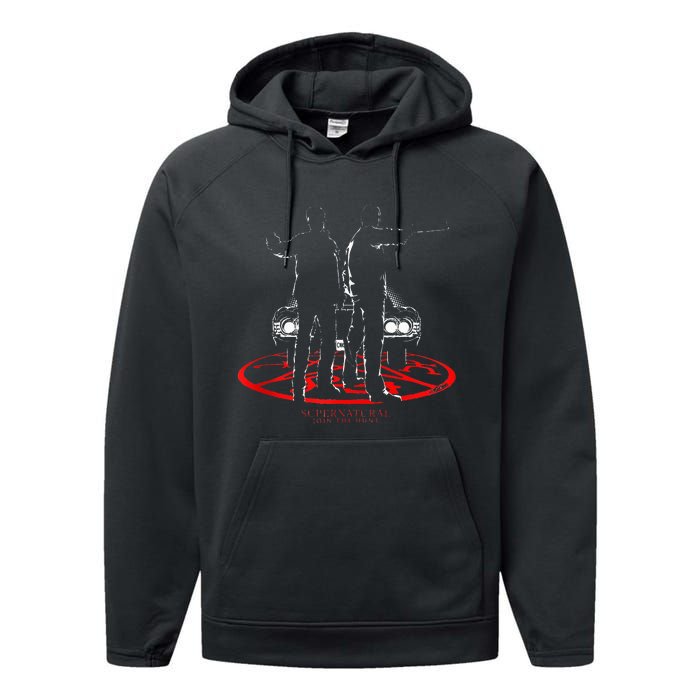 Supernatural Silhouettes Performance Fleece Hoodie