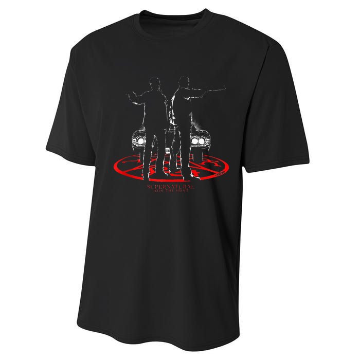 Supernatural Silhouettes Performance Sprint T-Shirt