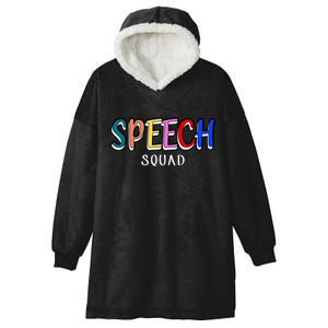 Speech Squad Hooded Wearable Blanket