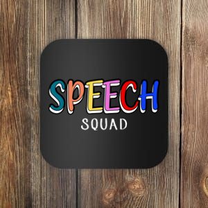 Speech Squad Coaster