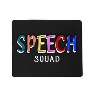 Speech Squad Mousepad