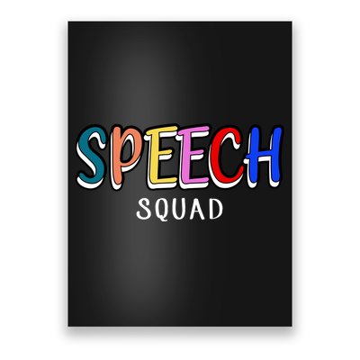 Speech Squad Poster
