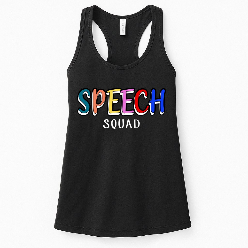 Speech Squad Womens Tank Top