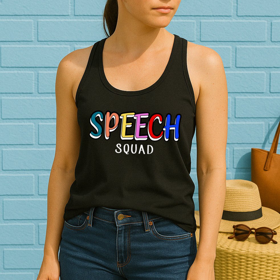 Speech Squad Womens Tank Top