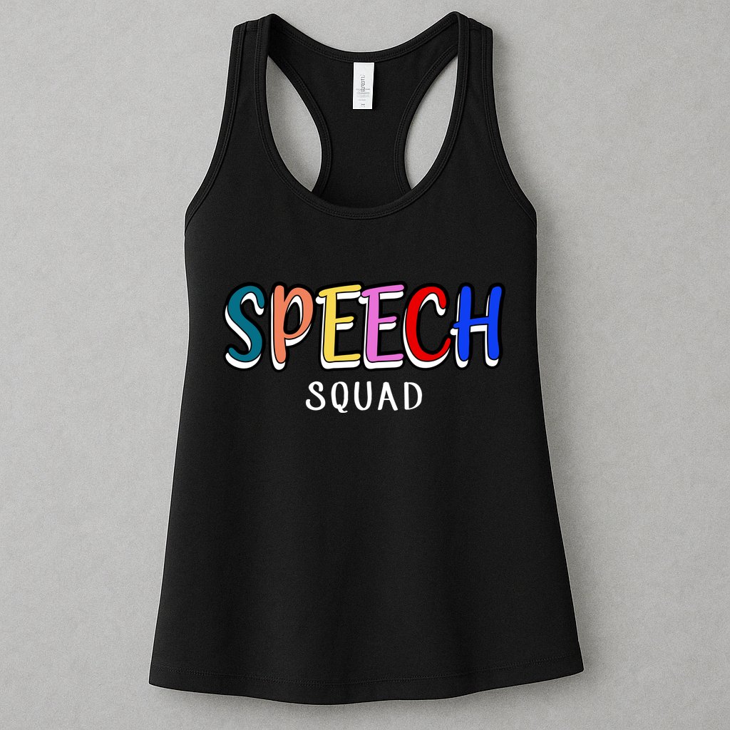 Speech Squad Womens Tank Top