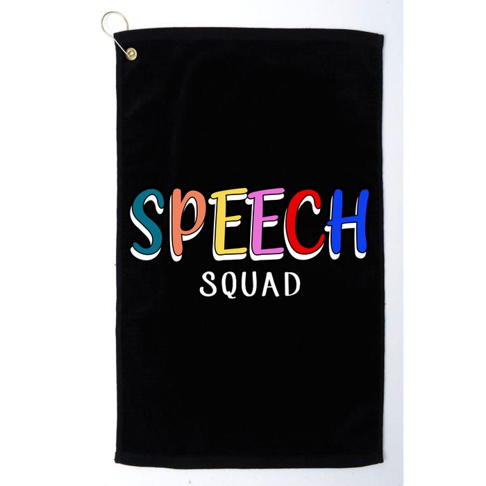 Speech Squad Golf Towel
