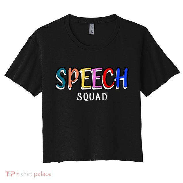 Speech Squad Crop Top