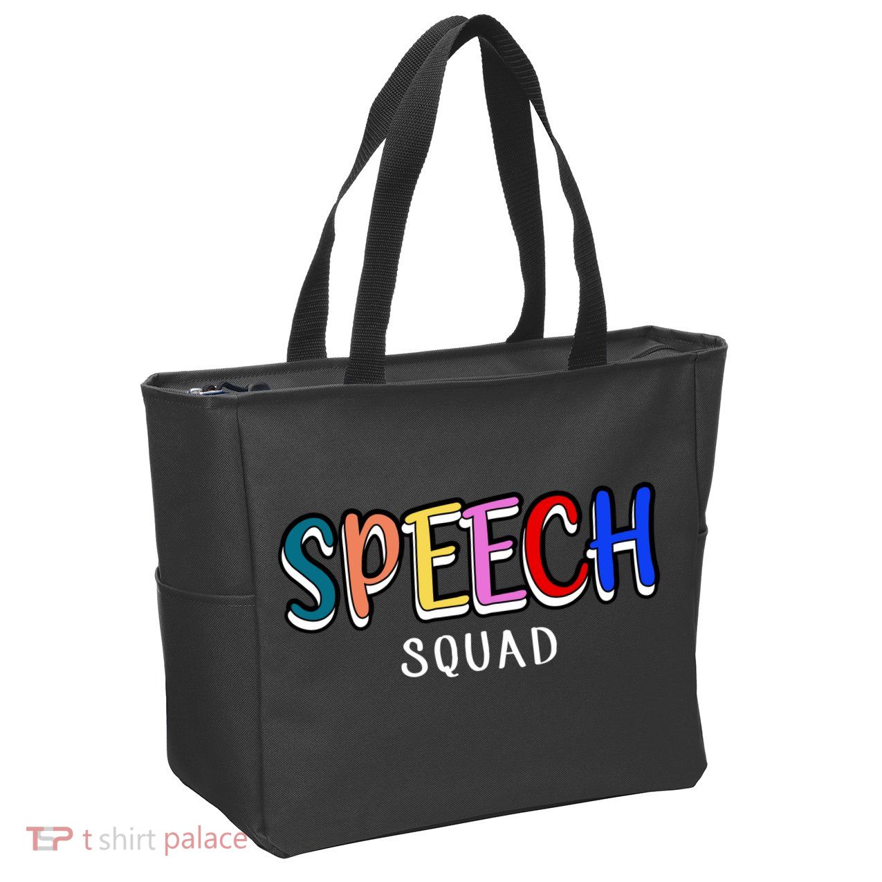 Speech Squad Zip Tote Bag