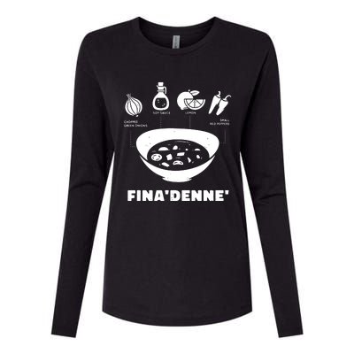 Spicy Soy Sauce Condiment Recipe Womens Cotton Relaxed Long Sleeve T-Shirt