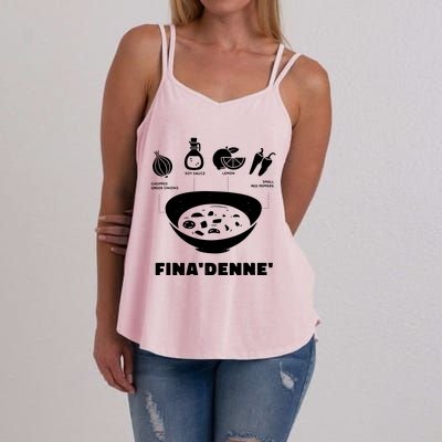 Spicy Soy Sauce Condiment Recipe Women's Strappy Tank