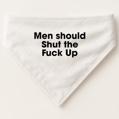 Should Shut The Fuck Up USA-Made Doggie Bandana
