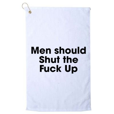 Should Shut The Fuck Up Golf Towel