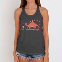 Stegosoar Women's Knotted Racerback Tank